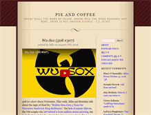 Tablet Screenshot of pieandcoffee.org